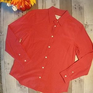 Red Pendleton long sleeve button down